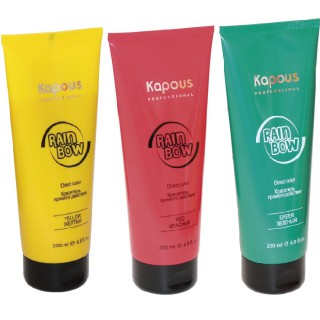 Краситель прямого действия для волос Kapous Rainbow 200 мл
